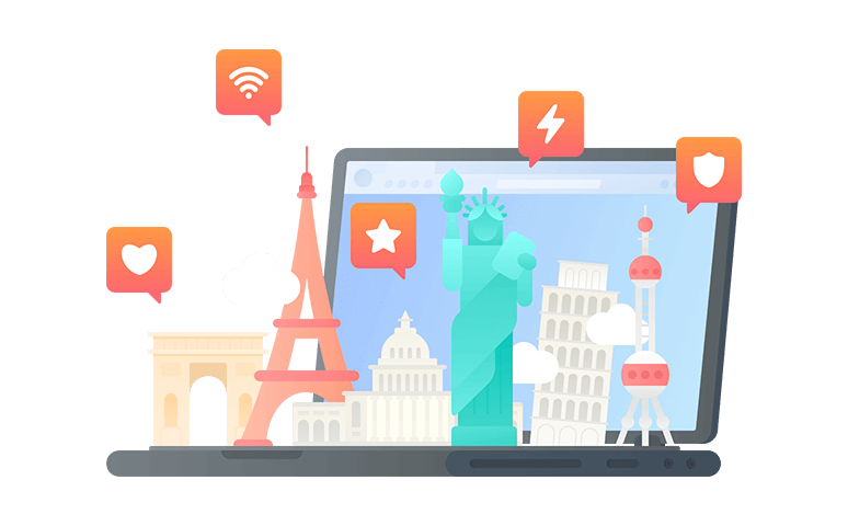 在苏里南连接到中国的软件 - 翻回VPN